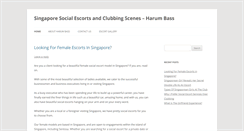 Desktop Screenshot of harum-bass.com
